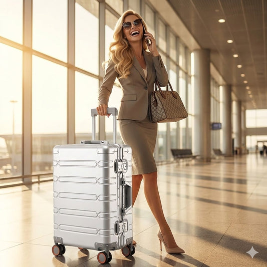 Premium Aluminium Koffer - Stilvoll & Unverwüstlich