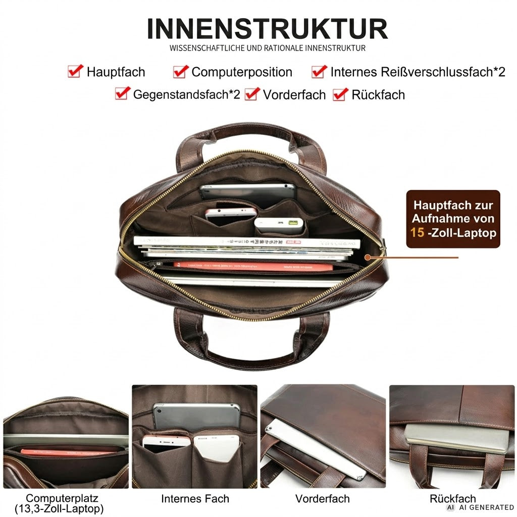 LORVEN Lehrertasche Slim