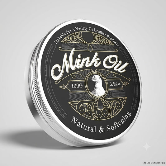 Mink Oil Lederbalsam – Intensive Imprägnierung & Schutz für Glattleder
